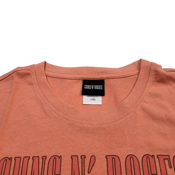 Guns N' Roses Band Peach Graphic T-Shirt - Picture 3 of 5